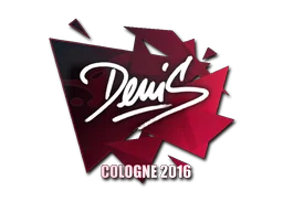 Наклейка | denis | Кёльн 2016