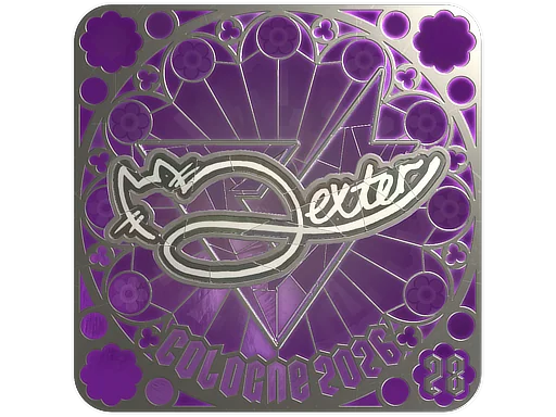 Sticker | dexter (Ranked) | Cologne 2026