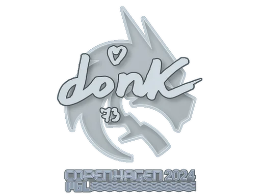 Наклейка | donk | Копенгаген-2024