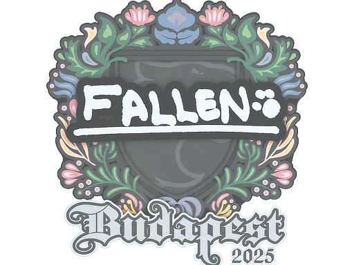 Наклейка | FalleN | Будапешт-2025