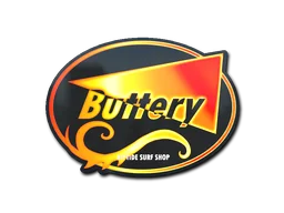 Sticker | Flame Buttery (Holo)
