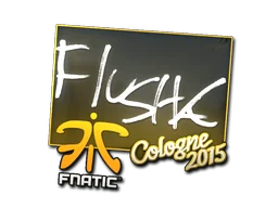 Наклейка | flusha | Кёльн 2015