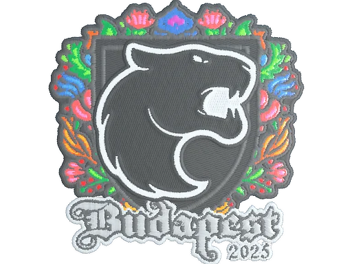 Наклейка | FURIA (вышитая) | Будапешт-2025