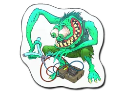 Sticker | Green Bombster