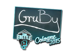 Наклейка | GruBy | Кёльн 2015