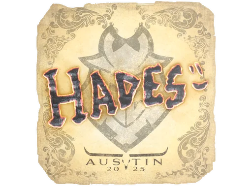 Наклейка | hades | Остин-2025
