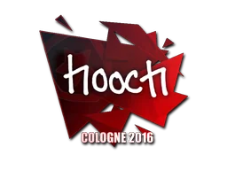 Наклейка | hooch | Кёльн 2016