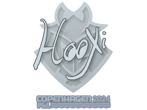 Наклейка | HooXi | Копенгаген-2024