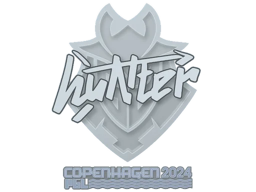 Наклейка | huNter- | Копенгаген-2024