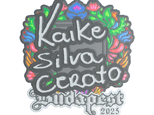 Наклейка | KSCERATO (вышитая) | Будапешт-2025