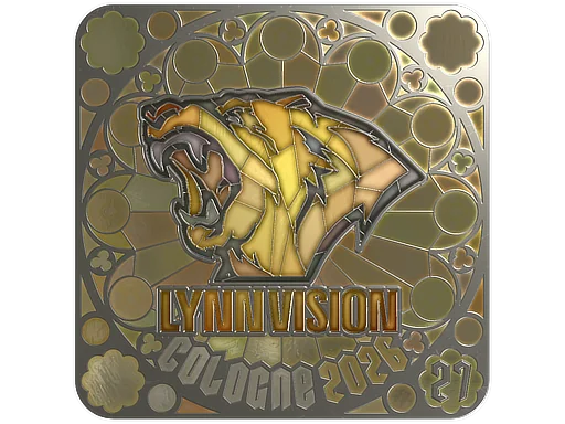 Наклейка | Lynn Vision (металлическая, итоговая) | Кёльн-2026