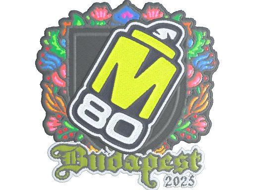印花 | M80（刺绣）| 2025年布达佩斯锦标赛