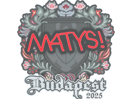 Наклейка | MATYS | Будапешт-2025