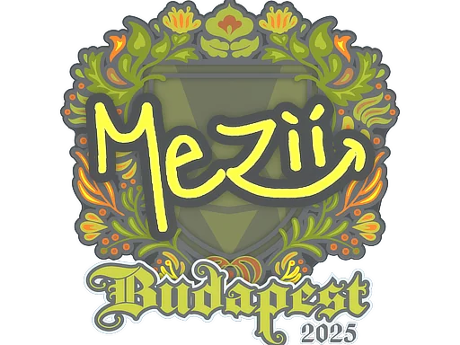 Наклейка | mezii | Будапешт-2025