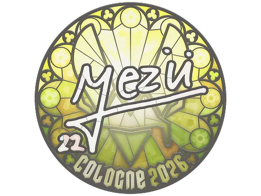 Наклейка | mezii | Кёльн-2026
