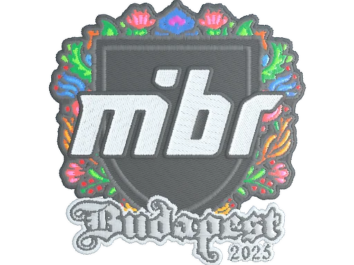 Sticker | MIBR (Embroidered) | Budapest 2025