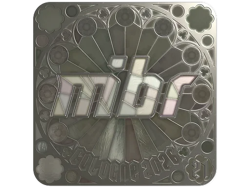 Наклейка | MIBR (металлическая, итоговая) | Кёльн-2026
