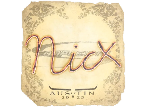 印花 | nicx | 2025年奥斯汀锦标赛