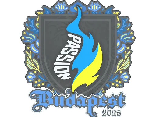 Sticker | Passion UA | Budapest 2025