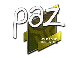 paz | 2018年波士顿锦标赛