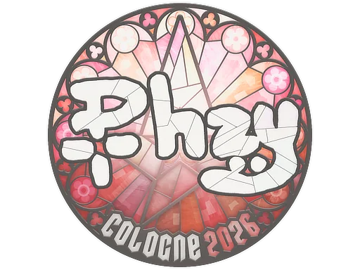 Наклейка | phzy | Кёльн-2026