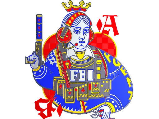 Наклейка | Королева Ава (металлическая)
