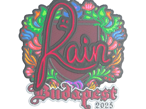 印花 | rain（刺绣）| 2025年布达佩斯锦标赛