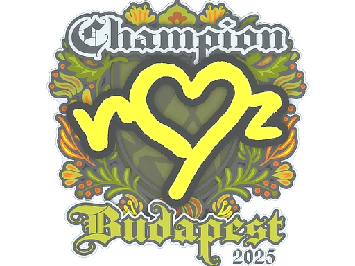 印花 | ropz（冠军）| 2025年布达佩斯锦标赛