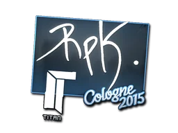 Наклейка | RpK | Кёльн 2015