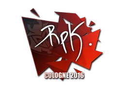 Наклейка | RpK | Кёльн 2016