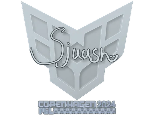 Наклейка | sjuush | Копенгаген-2024