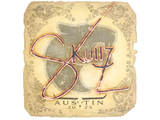 Наклейка | skullz | Остин-2025