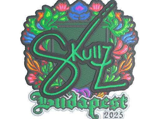 印花 | skullz（刺绣）| 2025年布达佩斯锦标赛