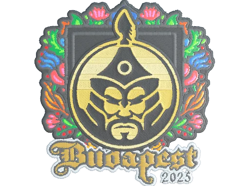 Наклейка | The MongolZ (вышитая) | Будапешт-2025