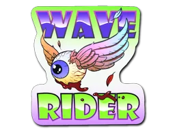 Sticker | Toxic Wave Rider