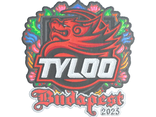 Sticker | TYLOO (Embroidered) | Budapest 2025