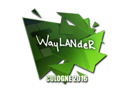 Наклейка | wayLander | Кёльн 2016