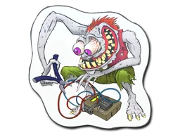 Sticker | White Bombster