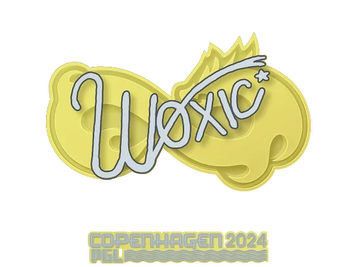 Наклейка | woxic | Копенгаген-2024