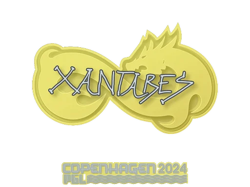 Наклейка | XANTARES | Копенгаген-2024