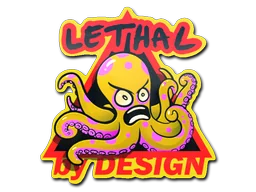 Sticker | Yellow Lethal