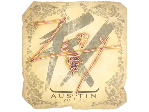 印花 | zevy | 2025年奥斯汀锦标赛
