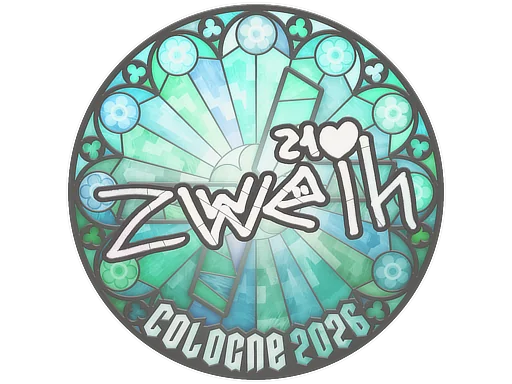 Наклейка | zweih | Кёльн-2026