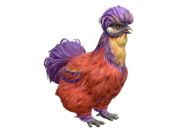 Pet Chicken | Silkie (Red Beetle)