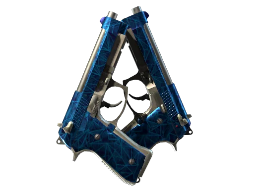 Dual Berettas | Cobalt Quartz