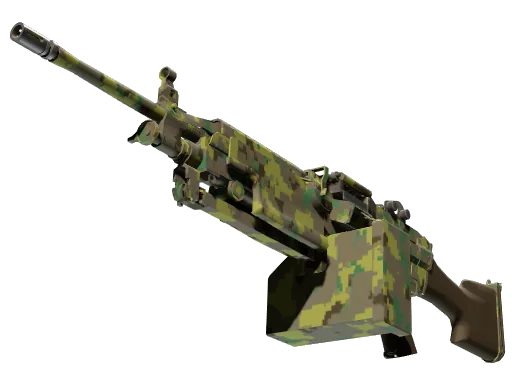 M249 | Пиксельный камуфляж «Джунгли»