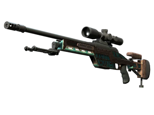 SSG 08 | 碧蓝雕文
