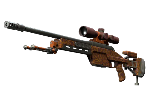 SSG 08 | 橙黄镂刻